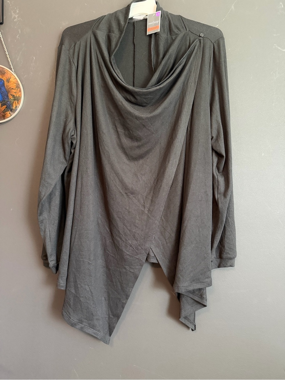 Draped Button Front Cardigan by West Loop. NWT
